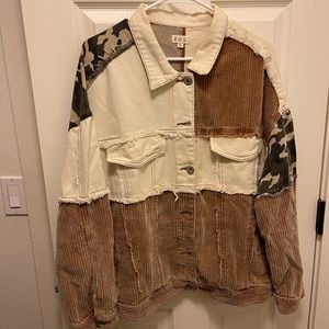 Isabelles Cabinet Patched Jean Jacket !!